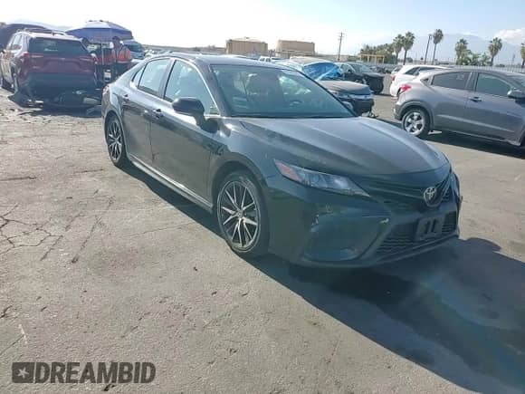 2024 Toyota Camry SE с VIN 4T1T11AK9RU891682, выставлен на аукционе Copart как лот 81763395 с пробегом 98 198 миль миль и Списание • Salvage title. История ставок и продаж доступна на DreamBid. Изображение 13.