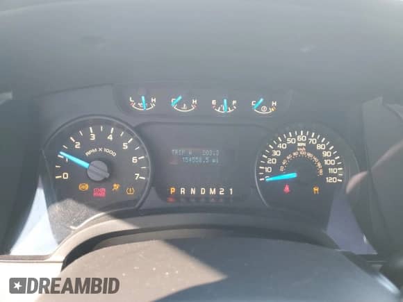 2014 Ford F-150 XL with VIN 1FTFX1EF6EKF17727, listed as a Copart auction lot 84463195 with 154,558 mi miles and Salvage title. Bid and sale history available at DreamBid. Image 9.