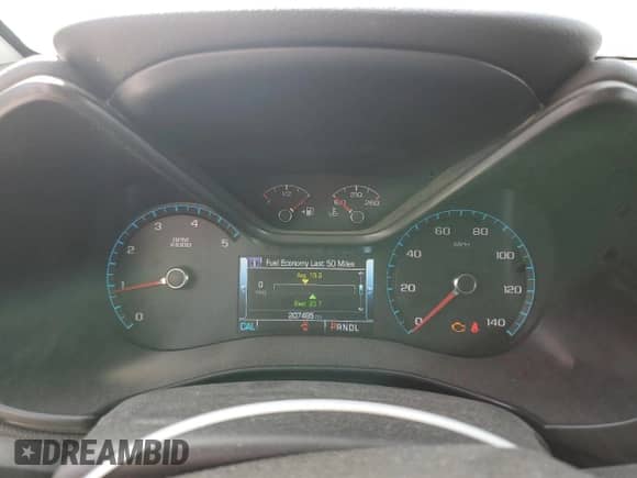 2017 Chevrolet Colorado 4WD Z71 with VIN 1GCPTDE18H1206350, listed as a Copart auction lot 70552795 with 207,495 mi miles and Salvage title. Bid and sale history available at DreamBid. Image 9.