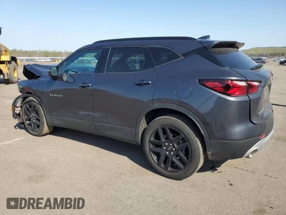 2022 Chevrolet Blazer LT с VIN 3GNKBJRS7NS208946, выставлен на аукционе Copart как лот 54530475 с пробегом 27 569 миль миль и Списание • Salvage title. История ставок и продаж доступна на DreamBid. Изображение 2.