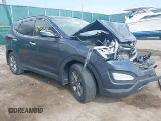 2016 Hyundai Santa Fe with VIN 5XYZU3LB6GG356600, listed as a IAAI auction lot 42973248 with 126,766 mi miles and . Bid and sale history available at DreamBid. Image 1.