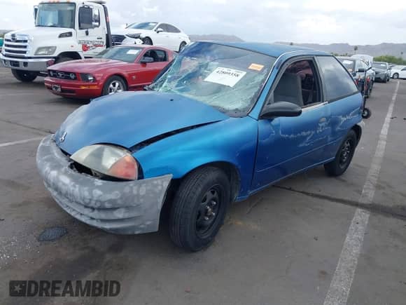 2000 Chevrolet Metro с VIN 2C1MR2264Y6712760, выставлен на аукционе IAAI как лот 42809358 с пробегом 212 759 миль миль и . История ставок и продаж доступна на DreamBid. Изображение 2.