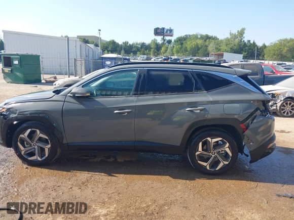 2024 Hyundai Tucson Limited with VIN 5NMJECDE9RH354609, listed as a IAAI auction lot 43155306 with 39,951 mi miles and . Bid and sale history available at DreamBid. Image 15.