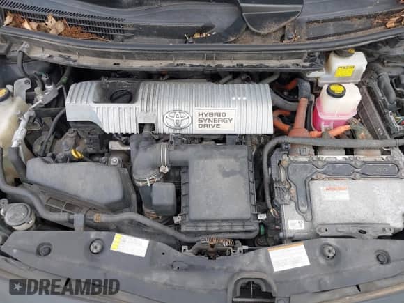 2012 Toyota Prius One with VIN JTDKN3DU9C1510693, listed as a IAAI auction lot 43333181 with 270,452 mi miles and . Bid and sale history available at DreamBid. Image 10.