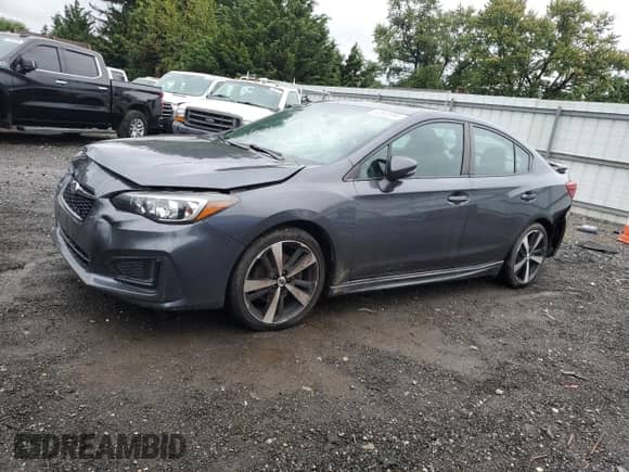 2018 Subaru Impreza Special Sports with VIN 4S3GKAL60J1610636, listed as a Copart auction lot 72841594 with 72,242 mi miles and Salvage title. Bid and sale history available at DreamBid. Image 1.