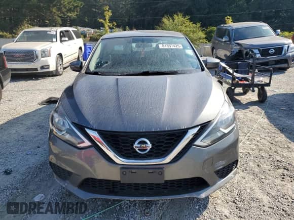 2017 Nissan Sentra SV with VIN 3N1AB7AP7HL712672, listed as a Copart auction lot 81397425 with Not provided miles and Clean title. Bid and sale history available at DreamBid. Image 5.