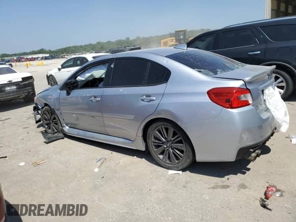 2017 Subaru WRX with VIN JF1VA1B61H9818067, listed as a Copart auction lot 60249925 with 116,997 mi miles and Salvage title. Bid and sale history available at DreamBid. Image 2.
