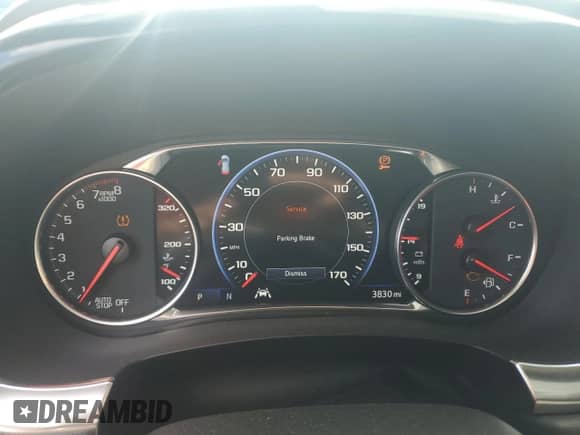 2024 Chevrolet Traverse with VIN 1GNETZKW3RJ136687, listed as a Copart auction lot 66215054 with 3,830 mi miles and Salvage title. Bid and sale history available at DreamBid. Image 9.