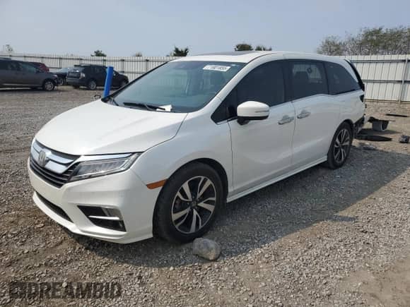2019 Honda Odyssey Elite с VIN 5FNRL6H94KB017229, выставлен на аукционе Copart как лот 71801855 с пробегом 137 121 миль миль и Списание • Salvage title. История ставок и продаж доступна на DreamBid. Изображение 1.