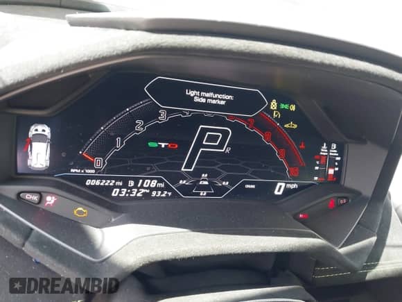 2023 Lamborghini Huracan with VIN ZHWUA6ZX9PLA24902, listed as a IAAI auction lot 42610210 with 6,222 mi miles and . Bid and sale history available at DreamBid. Image 7.
