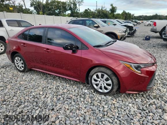 2024 Toyota Corolla LE с VIN 5YFB4MDE1RP085086, выставлен на аукционе Copart как лот 89489395 с пробегом 36 961 миль миль и Списание • Salvage title. История ставок и продаж доступна на DreamBid. Изображение 4.