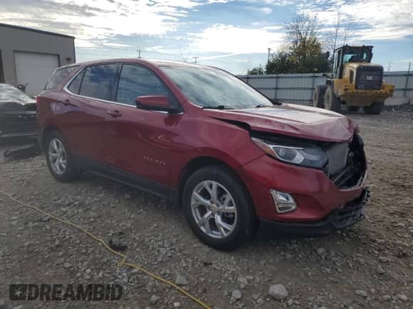 2020 Chevrolet Equinox LT z VIN 3GNAXUEV6LS503936, wystawiony jako Copart lot #82430545 z przebiegiem 19 513 mil mil oraz Szkoda całkowita • Salvage title. Historia ofert i sprzedaży dostępna na DreamBid. Obrazek 4.