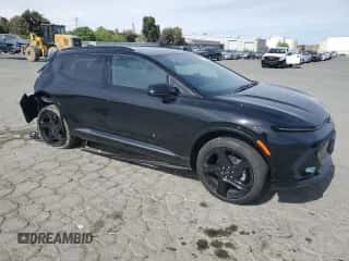 2024 Chevrolet Equinox EV RS с VIN 3GN7DNRP8RS224968, выставлен на аукционе Copart как лот 63527175 с пробегом 7 045 миль миль и Списание • Salvage title. История ставок и продаж доступна на DreamBid. Изображение 4.