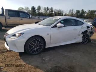 2017 Lexus RC 300 z VIN JTHSM5BCXH5003552, wystawiony jako Copart lot #53443265 z przebiegiem 67 211 mil mil oraz Szkoda całkowita • Salvage title. Historia ofert i sprzedaży dostępna na DreamBid. Obrazek 1.