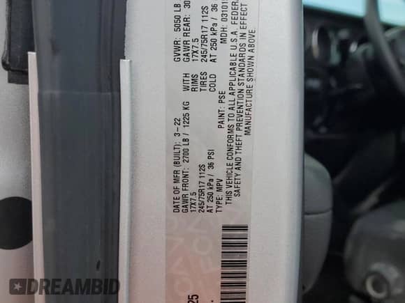 2022 Jeep Wrangler Sport с VIN 1C4HJXAG8NW181325, выставлен на аукционе Copart как лот 82700694 с пробегом 27 763 миль миль и Списание • Salvage title. История ставок и продаж доступна на DreamBid. Изображение 15.