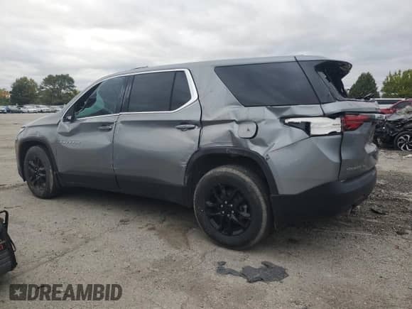 2023 Chevrolet Traverse LS with VIN 1GNEVFKW1PJ205642, listed as a Copart auction lot 87403925 with Not provided miles and Clean title. Bid and sale history available at DreamBid. Image 2.