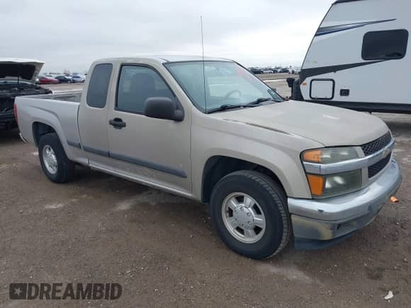 2007 Chevrolet Colorado 1LT с VIN 1GCCS19E578155845, выставлен на аукционе IAAI как лот 41427067 с пробегом 114 430 миль миль и . История ставок и продаж доступна на DreamBid. Изображение 1.