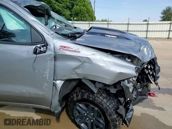 2024 Chevrolet Silverado 1500 Custom Trail Boss with VIN 3GCPDCEKXRG424440, listed as a Copart auction lot 61536585 with Not provided miles and Non repairable. Bid and sale history available at DreamBid. Image 13.