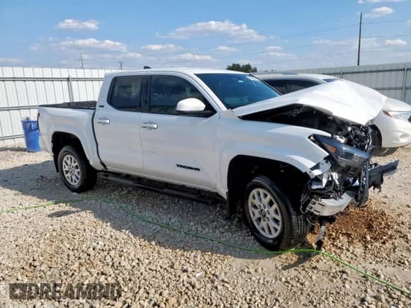 2024 Toyota Tacoma SR5 with VIN 3TMKB5FN9RM012984, listed as a Copart auction lot 81443195 with 16,677 mi miles and Clean title. Bid and sale history available at DreamBid. Image 4.