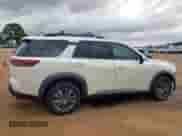 2023 Nissan Pathfinder SV with VIN 5N1DR3BA2PC249760, listed as a Copart auction lot 80584675 with 37,989 mi miles and Salvage title. Bid and sale history available at DreamBid. Image 3.