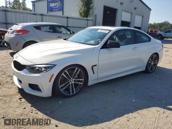2019 BMW 4 Series 440i with VIN WBA4W7C51KAG52977, listed as a Copart auction lot 70507325 with 40,345 mi miles and Salvage title. Bid and sale history available at DreamBid. Image 1.
