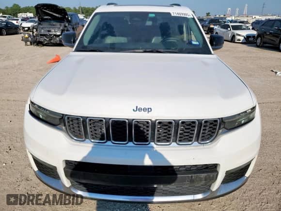 2022 Jeep Grand Cherokee Limited с VIN 1C4RJKBG4N8621650, выставлен на аукционе Copart как лот 71469905 с пробегом 82 568 миль миль и Списание • Salvage title. История ставок и продаж доступна на DreamBid. Изображение 5.