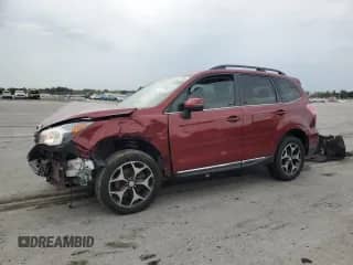 2015 Subaru Forester XT Touring with VIN JF2SJGWC9FH545559, listed as a Copart auction lot 85127735 with 80,024 mi miles and Salvage title. Bid and sale history available at DreamBid. Image 1.