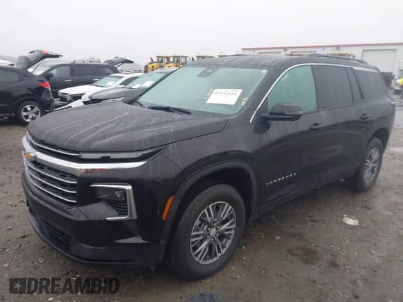 2024 Chevrolet Traverse FWD LT with VIN 1GNERGKS4RJ169875, listed as a IAAI auction lot 42333114 with 16,162 mi miles and . Bid and sale history available at DreamBid. Image 2.