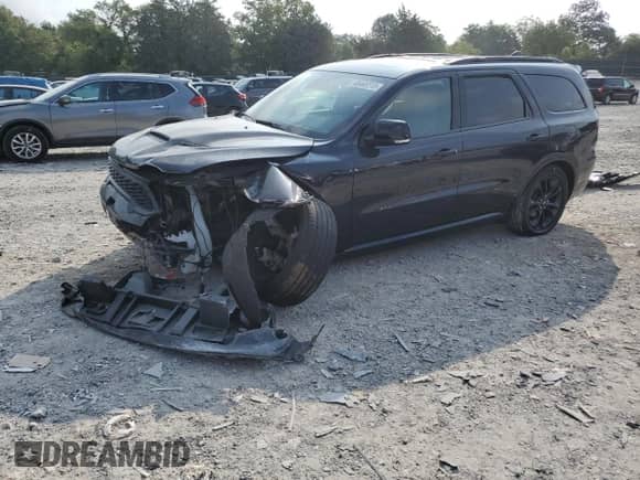 2024 Dodge Durango R/T Plus with VIN 1C4SDJCT7RC140048, listed as a Copart auction lot 69496115 with 11,321 mi miles and Salvage title. Bid and sale history available at DreamBid. Image 1.