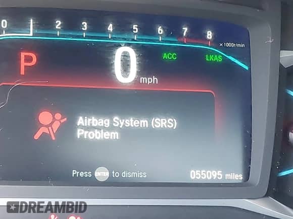 2022 Honda Pilot TrailSport with VIN 5FNYF6H8XNB085971, listed as a IAAI auction lot 41797773 with 55,095 mi miles and . Bid and sale history available at DreamBid. Image 15.