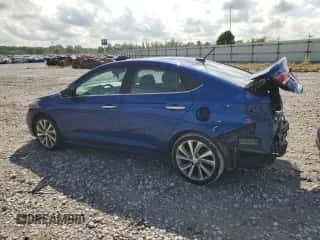2021 Hyundai Accent Limited with VIN 3KPC34A68ME135562, listed as a Copart auction lot 81382925 with 50,363 mi miles and Salvage title. Bid and sale history available at DreamBid. Image 2.