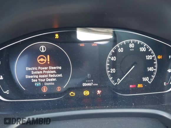 2019 Honda Accord Sport z VIN 1HGCV2F39KA034657, wystawiony jako IAAI lot #43300418 z przebiegiem 54 467 mil mil oraz . Historia ofert i sprzedaży dostępna na DreamBid. Obrazek 7.