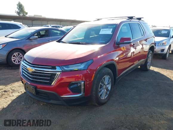 2023 Chevrolet Traverse LT with VIN 1GNERHKW6PJ150623, listed as a IAAI auction lot 41265991 with 37,263 mi miles and . Bid and sale history available at DreamBid. Image 17.