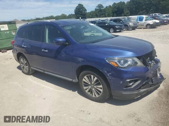 2017 Nissan Pathfinder Platinum z VIN 5N1DR2MN9HC628461, wystawiony jako Copart lot #71437015 z przebiegiem 102 831 mil mil oraz Szkoda całkowita • Salvage title. Historia ofert i sprzedaży dostępna na DreamBid. Obrazek 4.