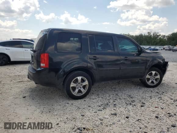 2014 Honda Pilot EX-L with VIN 5FNYF3H56EB014853, listed as a Copart auction lot 81416595 with 133,405 mi miles and Salvage title. Bid and sale history available at DreamBid. Image 3.