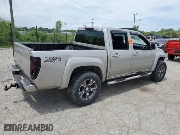 2009 Chevrolet Colorado 1LT with VIN 1GCDT13EX98112728, listed as a Copart auction lot 57416875 with Not provided miles and Salvage title. Bid and sale history available at DreamBid. Image 3.
