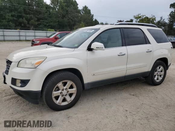 2008 Saturn Outlook XR with VIN 5GZER237X8J299551, listed as a Copart auction lot 80641005 with 215,803 mi miles and Salvage title. Bid and sale history available at DreamBid. Image 1.