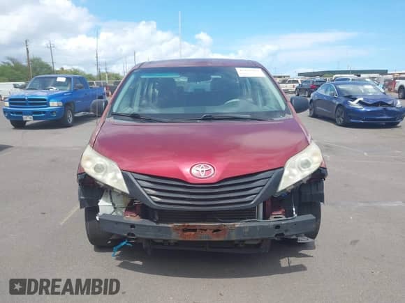 2012 Toyota Sienna with VIN 5TDZK3DC5CS195229, listed as a IAAI auction lot 42291832 with 209,120 mi miles and . Bid and sale history available at DreamBid. Image 13.