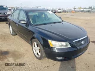 2006 Hyundai Sonata GLS with VIN 5NPEU46F96H039551, listed as a IAAI auction lot 43545565 with 115,150 mi miles and . Bid and sale history available at DreamBid. Image 1.