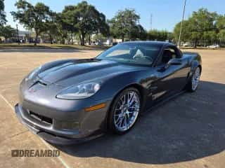 2009 Chevrolet Corvette ZR1 3ZR with VIN 1G1YR26R695800384, listed as a Copart auction lot 87475215 with 1,951 mi miles and Salvage title. Bid and sale history available at DreamBid. Image 2.