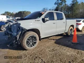 2024 Chevrolet Silverado 1500 RST with VIN 1GCUDEE80RZ374893, listed as a Copart auction lot 46840995 with 12,736 mi miles and Salvage title. Bid and sale history available at DreamBid. Image 1.