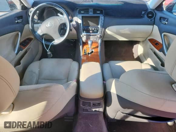 2009 Lexus IS 250 с VIN JTHBK262795096781, выставлен на аукционе Copart как лот 86554625 с пробегом 89 272 миль миль и Списание • Salvage title. История ставок и продаж доступна на DreamBid. Изображение 8.