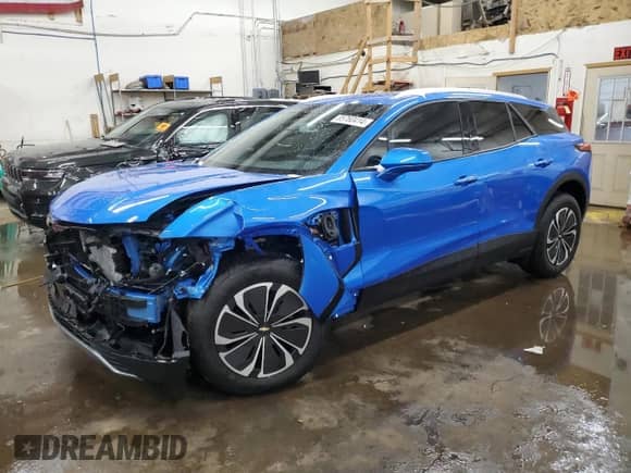 2024 Chevrolet Blazer EV eAWD LT with VIN 3GNKDBRJ6RS195099, listed as a Copart auction lot 85760414 with 3,791 mi miles and Salvage title. Bid and sale history available at DreamBid. Image 1.