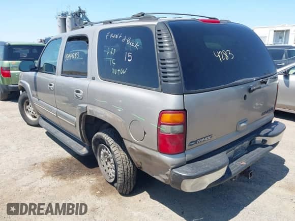 2002 Chevrolet Tahoe LT с VIN 1GNEC13Z62J170980, выставлен на аукционе IAAI как лот 42914283 с пробегом 238 047 миль миль и . История ставок и продаж доступна на DreamBid. Изображение 3.