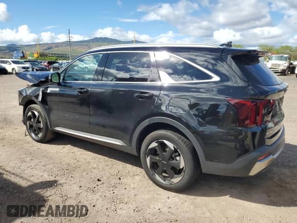 2025 Kia Sorento EX z VIN KNDRHDJG4S5288842, wystawiony jako Copart lot #58067335 z przebiegiem 5 172 mil mil oraz Szkoda całkowita • Salvage title. Historia ofert i sprzedaży dostępna na DreamBid. Obrazek 2.