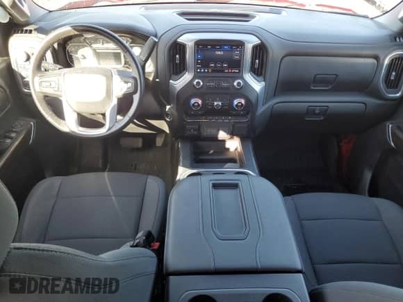 2020 GMC Sierra 1500 Elevation with VIN 1GTR9CEK9LZ161651, listed as a Copart auction lot 57206795 with 51,174 mi miles and Salvage title. Bid and sale history available at DreamBid. Image 8.