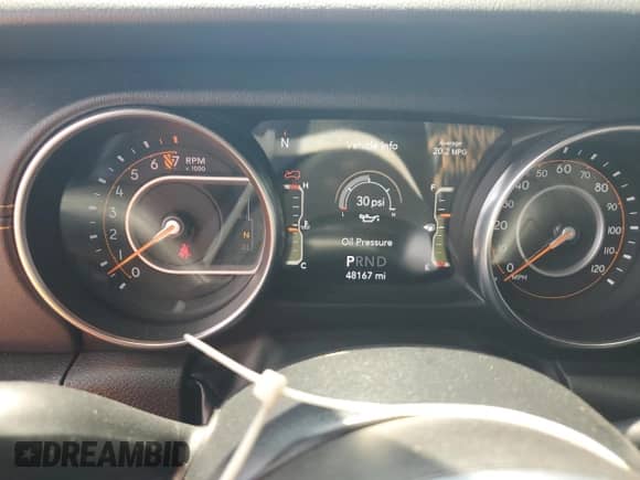 2022 Jeep Wrangler Unlimited Sahara Altitude with VIN 1C4HJXEG8NW246099, listed as a Copart auction lot 63235095 with 48,167 mi miles and Salvage title. Bid and sale history available at DreamBid. Image 9.