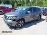 2017 Nissan Pathfinder S with VIN 5N1DR2MN7HC695673, listed as a IAAI auction lot 43000027 with 130,877 mi miles and . Bid and sale history available at DreamBid. Image 2.