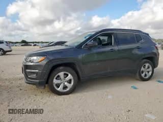2018 Jeep Compass Latitude with VIN 3C4NJDBB5JT282178, listed as a Copart auction lot 69265065 with 44,885 mi miles and Salvage title. Bid and sale history available at DreamBid. Image 1.