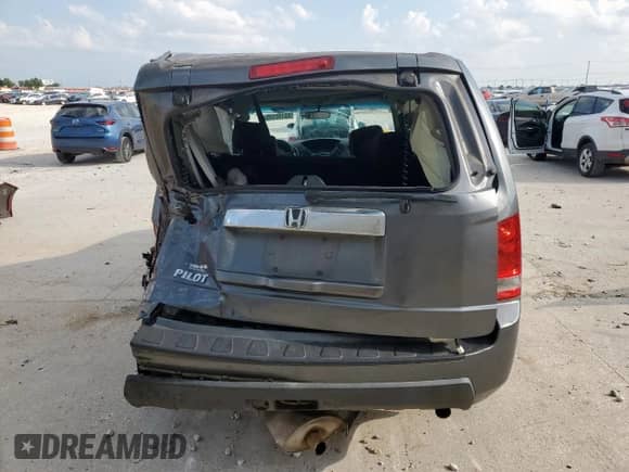 2010 Honda Pilot LX with VIN 5FNYF3H23AB007326, listed as a Copart auction lot 65192145 with 225,806 mi miles and Salvage title. Bid and sale history available at DreamBid. Image 6.